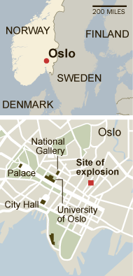 map of explosions