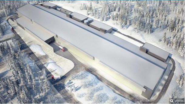 Facebook Arctic Storage Facility