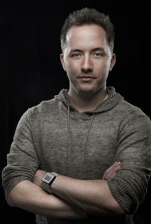 Posed picture of Drew Houston from the start-up DropBox