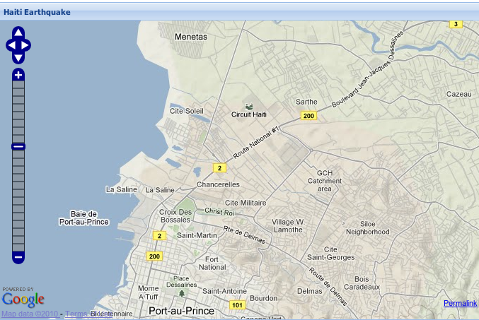 Haiti Humanitarian Interactive Map